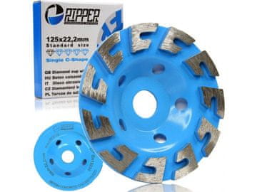 Ripper Diamantno brusilno kolo za beton 125 mm, 22,2 mm SINGLE-C M90902