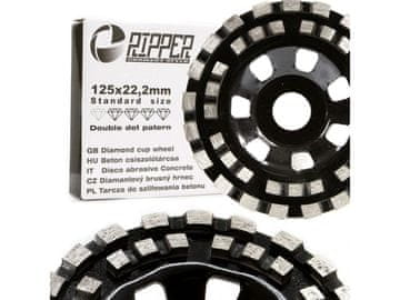 Ripper Diamantno brusilno kolo za beton 125 mm, 22,2 mm DVOJNA PIKA M90904