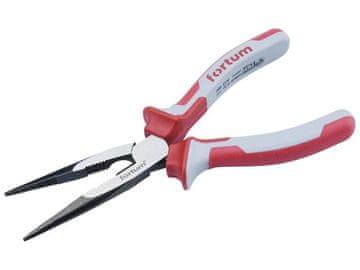 Fortum Polkrogle ravne klešče, 200 mm, 61CrV5, 4770313