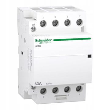 shumee ICTK50-63/40 MODULARNI KONTAKTOR 63A 4NO 50HZ 220-240V AC ACTI 9 A9C40463