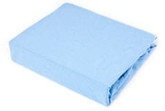 MODRA RJUHA Z LEPILO JERSEY 120x60