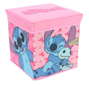 Cozy Noxxiez SB602 Stitch - škatla za shranjevanje in stolček za deklice