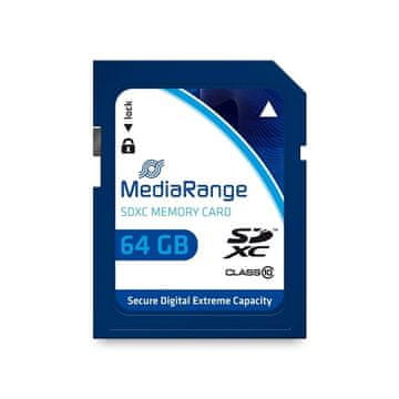 MediaRange Spominska kartica Micro SDXC - 64 GB