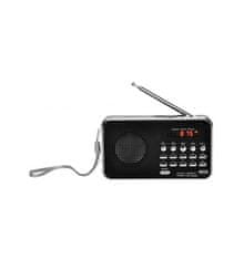 BRAVO Prenosni radio B-6039 ČRNA