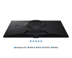 Samsung G61SH Odyssey G6 gaming monitor, 2560 x 1440, 68,58 cm (27), 240 Hz, črni (LS27HG612SUXEN)