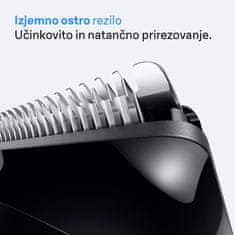Braun AIO 3500 strižnik za lase in brado, siv