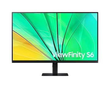 Samsung ViewFinity S6 S60D monitor , 2560 x 1440, 81,28 cm (32), 100 Hz, črni (LS32D600EAUXEN)