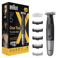 Braun XT 5100 hibridni urejevalnik, siv