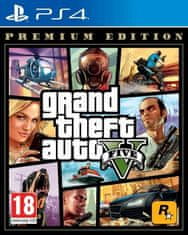 Cenega Igra za PS4 Grand Theft Auto V Premium Edition (združljiva s PS5)