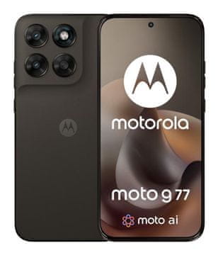 Motorola Moto G77 5G pametni telefon 12 GB/256 GB temno rjave barve