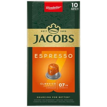 Jacobs Espresso 7 klasičnih kapsul, 10 porcij