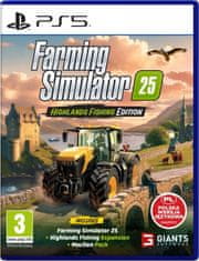 Cenega Igra Farming Simulator 25 Highlands Fishing Edition za PS5