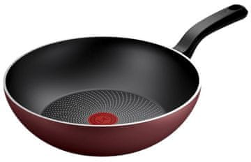 Tefal TEFAL Simply Cook Wok H0581902 28 cm bordo