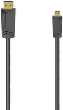 Hama HAMA HDMI 2.0B 4K kabel 1,5 m črne barve