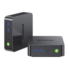 GMKtec Mini računalnik z Intel Core Ultra 5 226V, 16 GB RAM, 1 TB pomnilnika in Windows 11 Pro