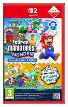Nintendo Switch 2 NINTENDO Super Mario Bros. Game Wonder + srečanje v parku Bellabel