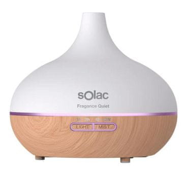SOLAC Vlažilec zraka S95401400 z difuzorjem arome, bel in rjav
