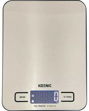 shumee Kuhinjska tehtnica KOENIC KKS 10121 M srebrne barve