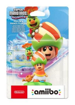 shumee AMIIBO Super Mario BW figura - Poplin in princ Florian večbarvna