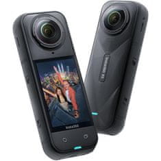 Insta360 X5 Snowboard Bundle akcijska kamera, črna