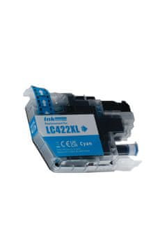 TiskajPoceni Kartuša kompatibilna za Brother LC422XL CYAN za MFC-J5340DW, MFC-J5345DW, MFC-J5740DW, MFC-J6540DW, MFC-J6940DW kompatibilna kartuša CY XL