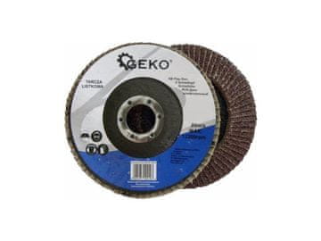 GEKO Brusilna plošča z lamelami, 125 mm, P80 G00305