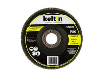 Keltin Brusilni disk z lamelnim profilom, 125 mm, P80 K00003