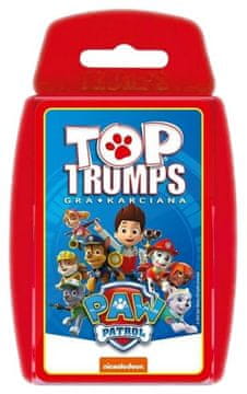 shumee ZMAGOVALNE POTEZE Igra s kartami Top Trumps Paw Patrol v večbarvni barvi