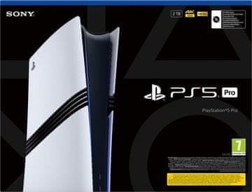 shumee Konzola PLAYSTATION 5 Pro 2TB (CFI-7121) bela in črna