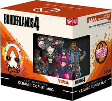 shumee Borderlands 4 Vault Keeper Glitch Večbarvna skodelica GOOD LOOT