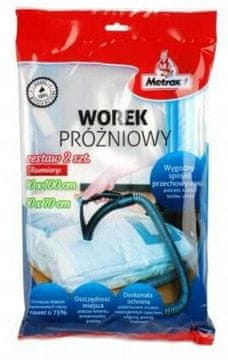 shumee METROX vakuumske vrečke 50x70 in 80x100 cm