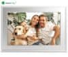 Navitel FR101 Pro pametni digitalni foto okvir, 25,6 cm, HD IPS zaslon na dotik, FRAMEO aplikacija, WIFI, Android + iOS, 1GB RAM, 32GB ROM, USB-C, bel