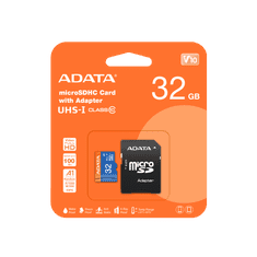 A-Data Premier MicroSDHC spominska kartica, 32 GB, UHS1 (AUSDH32GUICL10A1-RA1)