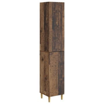 Vidaxl Set omar 2 szt. Star les 33 x 34,5 x 90 cm Inženirski les