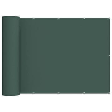 Vidaxl Zaslon za zasebnost na balkonu 200 x 600 cm Blago s PU prevleko