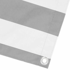 Vidaxl Zaslon za zasebnost na balkonu 150 x 200 cm Blago s PU prevleko