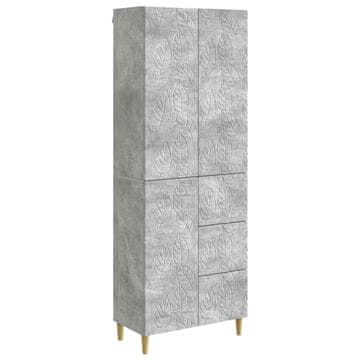Vidaxl 2 szt. Betonsko siva
