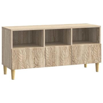 Vidaxl TV omarica 102 x 34,5 x 50 cm Sonoma hrast Inženirski les