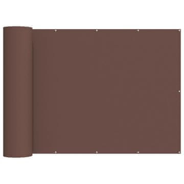 Vidaxl Zaslon za zasebnost na balkonu 200 x 700 cm Blago s PU prevleko