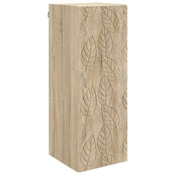 Vidaxl Omara za steno Sonoma hrast 33 x 34,5 x 90 cm Inženirski les
