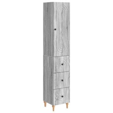 Vidaxl Set omar 2 szt. 33 x 34,5 x 90 cm Inženirski les