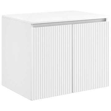Vidaxl Omejen kabineta za kopalnico Bela 62,5 x 44,5 x 50 cm