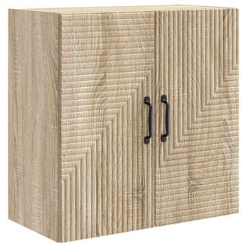 Vidaxl Omara za steno Sonoma hrast 59 x 31 x 60 cm Inženirski les