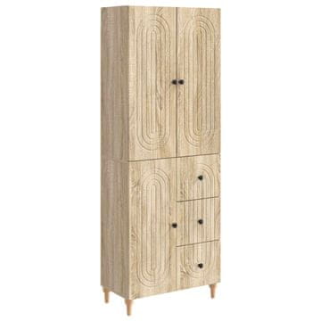 Vidaxl Set omar 2 szt. 66 x 34,5 x 90 cm Inženirski les