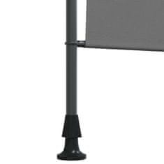 Vidaxl Zunanja Rolfa Svetlo siva 100 x 270 cm