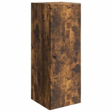 Vidaxl Omara za steno Dimljen hrast 33 x 34,5 x 90 cm Inženirski les