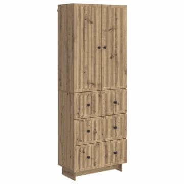 Vidaxl Set omar 2 szt. 66 x 34,5 x 90 cm Inženirski les