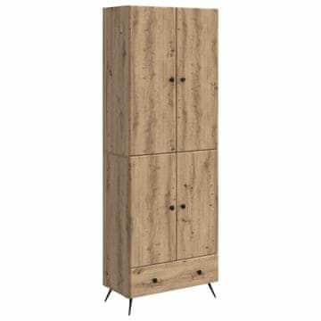 Vidaxl Set omar 2 kos Artisan hrast Inženirski les