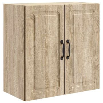 Vidaxl Omara za steno 59 x 31 x 60 cm Inženirski les Sonoma hrast