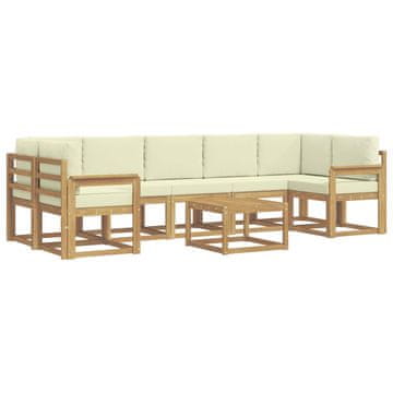 Vidaxl Zunanja garnitura za sedenje 6 pcs